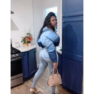 Denim Puffer