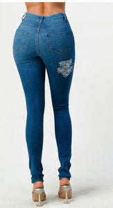 Slightly Distressed Denim